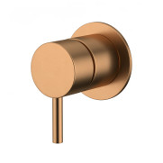 Amoza 304 stainless steel wall mixer Brushed Copper -60mm Cover Plate
