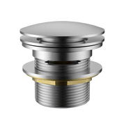 Bath Pop-up Waste 40mm With Removable Waste Overflow -Brushed Nickel