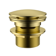 Bath Pop-up Waste 40mm With Removable Waste Overflow -Brushed Gold