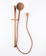 Normandy Round Shower Rail -Brushed Bronze/Copper