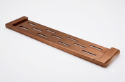 Normandy Lindy Brushed Bronze/Copper Shower Shelf