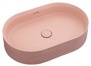 Bella Vista Idra Rose Solid Surfurce Basin with overflow 580 x 380 x 120mm