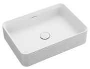 Bella Vista Astera Neige Solid Surfurce Basin with overflow 500 x 360 x 120mm