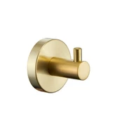 Vivid Iconic Single Robe Hook Brushed Gold
