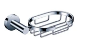 Lollypop Chrome Soap Basket Holder