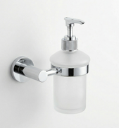 Vivid Iconic Glass Soap Dispenser Holder