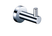 Lollypop Chrome Single Robe Hook