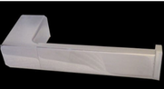 Pescara Chrome Square Toilet Paper Holder