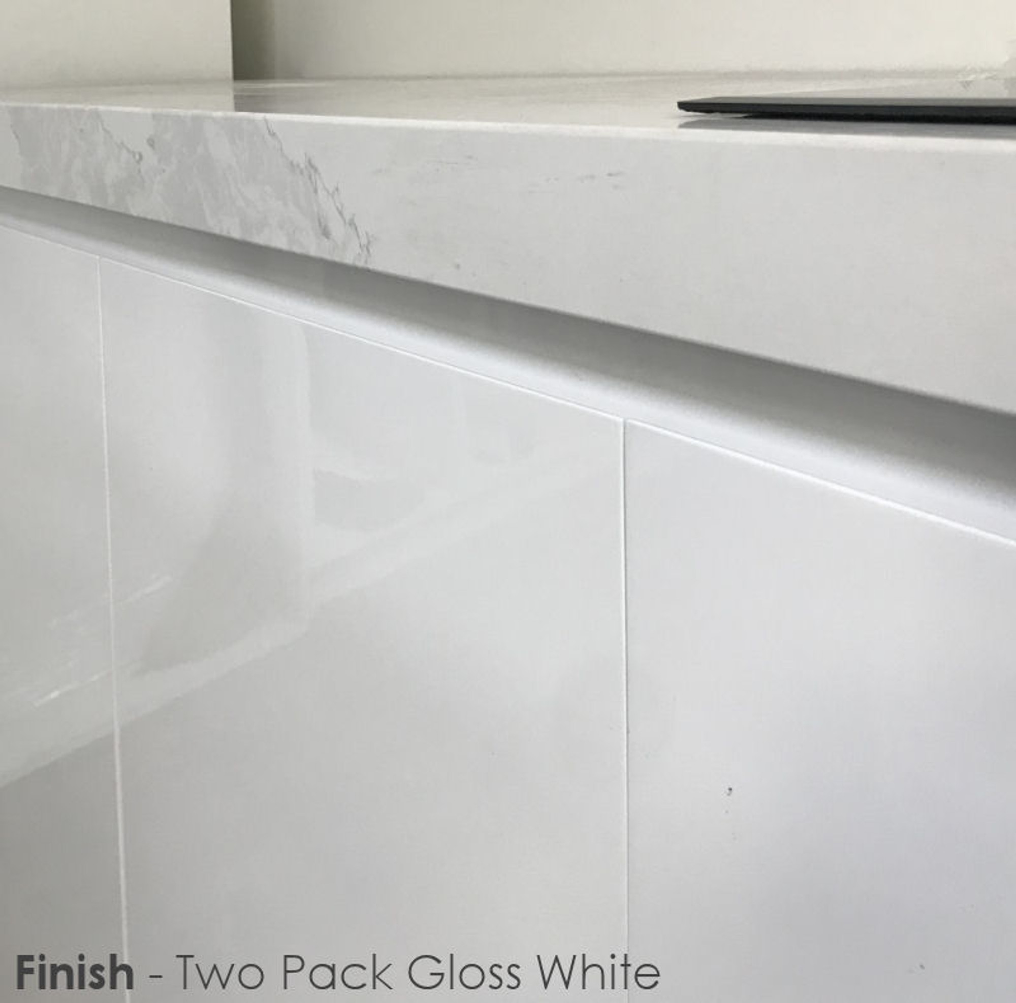 Kitchen Cabinet Base Cabinet With Two Drawers Polyurethane