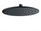 Normandy Matt Black Ultra Thin Round Rain Shower Head 200mm