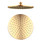 GOLD | BRASS Lollypop Rain Shower Head 200 mm GOLD | BRASS Lollypop Rain Shower Head 200 mm