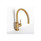 GOLD | BRASS Lollypop Gooseneck Kitchen & Basin Mixer Tap