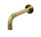 GOLD | BRASS Lollypop Wall Bath Spout Outlet GOLD | BRASS Lollypop Wall Bath Spout Outlet