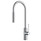 Lollypop AZIZ Pull Out 2 Funiction  Kitchen Mixer Tap Black Chrome Brushed Nickel