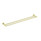 Lollypop 600mm 800mm  Double Towel Rail Brushed Champagne Gold