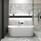 OTTI Noosa Back to Wall Multi-Fit Gloss White Bath Tub 1500 1700 OTTI Noosa Back to Wall Multi-Fit Gloss White Bath Tub 1500 1700