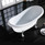 Espada Claw Foot Bathtub Gloss White 1500mm or 1680mm
