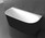 Elivia Back To Wall Bathtub Matt Black and Matt White 1400mm, 1500mm and 1700mm Elivia Back To Wall Bathtub Matt Black and Matt White 1400mm, 1500mm and 1700mm