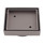 Gun Metal Square Tile Insert Floor Grate - 100mm outlet  Gun Metal Square Tile Insert Floor Grate - 100mm outlet