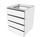Kitchen Cabinet - Base Carcase with Four Finger Pull Drawers - Varies Finishes Kitchen Cabinet - Base Carcase with Four Finger Pull Drawers - Varies Finishes