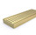 Muse Aluminium Linear Brushed Gold Floor Grate 21mm x 100mm - Custom Length Muse Aluminium Linear Brushed Gold Floor Grate 21mm x 100mm - Custom Length