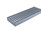 Muses Aluminium Linear Brushed Silver Floor Grate 26mm x 100mm - Custom Length Muses Aluminium Linear Brushed Silver Floor Grate 26mm x 100mm - Custom Length