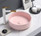 Poseidon Fine Ceramic Basin Matt Pink 