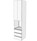 Kitchen Cabinet - Pantry Carcase For Oven with Door & Finger Pull Drawers - Various Finishes Kitchen Cabinet - Pantry Carcase For Oven with Door & Finger Pull Drawers - Various Finishes
