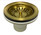 Project Stainless Steel Kitchen Sink Basket Waste Plug - BRUSHED GOLD Project Stainless Steel Kitchen Sink Basket Waste Plug - BRUSHED GOLD