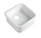 BL1919 Gloss White Square Drop in porcelain sink 