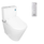 Dara BTW Wall Faced Toilet Rimless Toilet Suite with S7 TOTO Washlet Package    