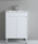 Poseidon White ployurethane PVC Vanity Size:600*460*880mm with leg 