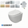 Hamburg Quiet Swirl  Flush Wall Faced Pan with Geberit Alpha Inwall Cistern (Rimless + Tornado)