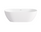Ellips Slim Acrylic Free Standing Overflow Bathtub - Gloss White