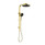 Sulu II Multi-Function Shower Set Brushed Gold - Shower heads Φ265mm 