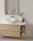 Skye Wall Hung Vanity with Open Shelf, Bench Top & Basin - 1000mm