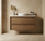 LEVI Wall Hung Vanity 600 mm Push Open with Optional Stone Bench Top - All Drawer