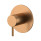 Amoza 304 stainless steel wall mixer Brushed Copper -110mm Cover Plate