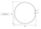 Aulic Windsor Round 700mm Led Mirror -  Brushed Bronze Framed