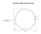 Aulic Windsor Round 900mm Led Mirror -  Matte Black Framed