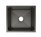 SUPER DEEP - CUBE 60 Litre UNDERMOUNT or DROP IN SINK  Gun Metal 