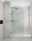 Frameless Arch Fluted Fixed Panel Shower Screen Glass 700 mm 900mm & 1000mm