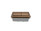 Square Press Button Brushed Copper 