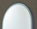 Poseidon Aura Arch Iron Framed Front Lit LED Mirror Matte Black Size: 600(W)*900mm(H)