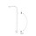 2 in 1 Round Shower Combo Gun Metal --- UNIVERSAL INLET