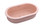 Bella Vista Doros Rose Solid Surfurce Drop In or Undermount Basin with overflow 530x320x168mm