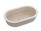 Bella Vista Doros Latte Solid Surfurce Drop In or Undermount Basin with overflow 530x320x168mm
