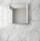 Pencil Edge Mirror Door Storage /  Shaving Cabinet Matt White 