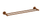 Otus Slimline SS304 Double Towel Rail 900 mm In Brushed Copper