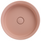 Bella Vista Thyra Rose Solid Surfurce Basin with overflow 380 x 380 x 125mm